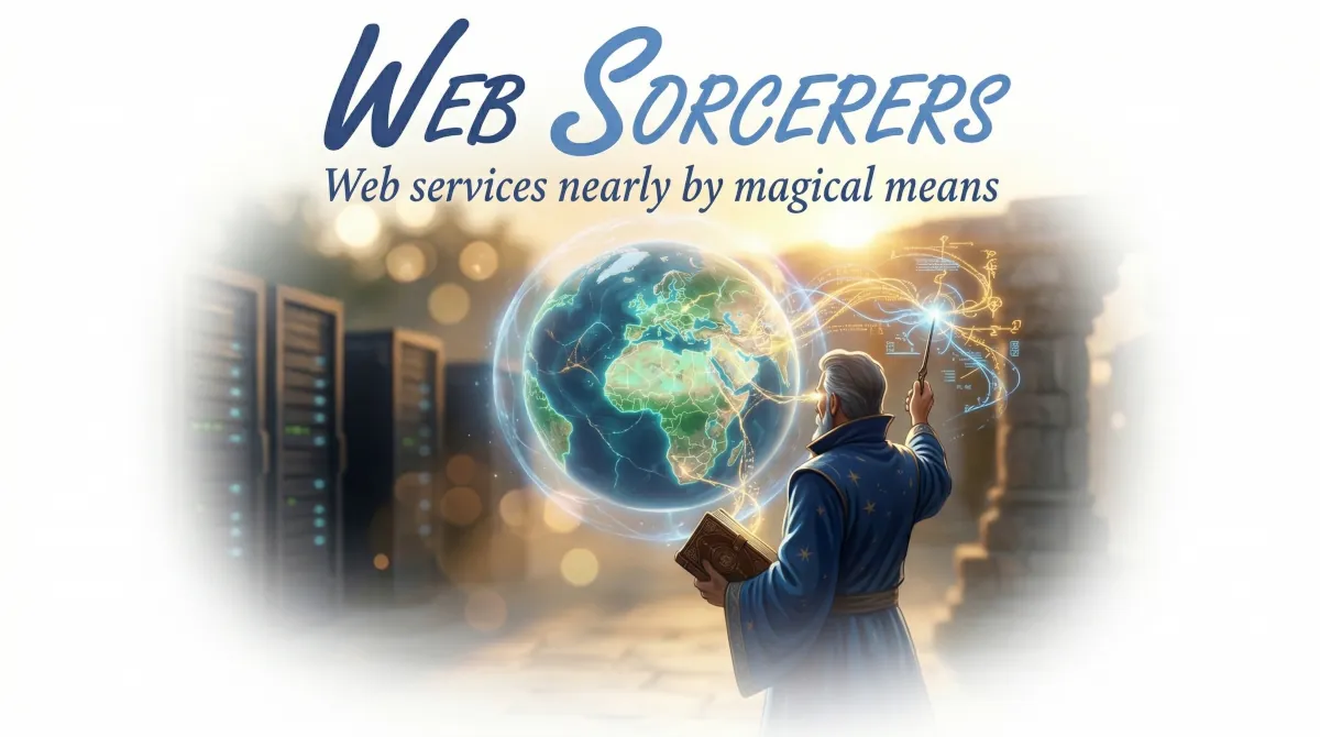 Web Sorcerers image with logo